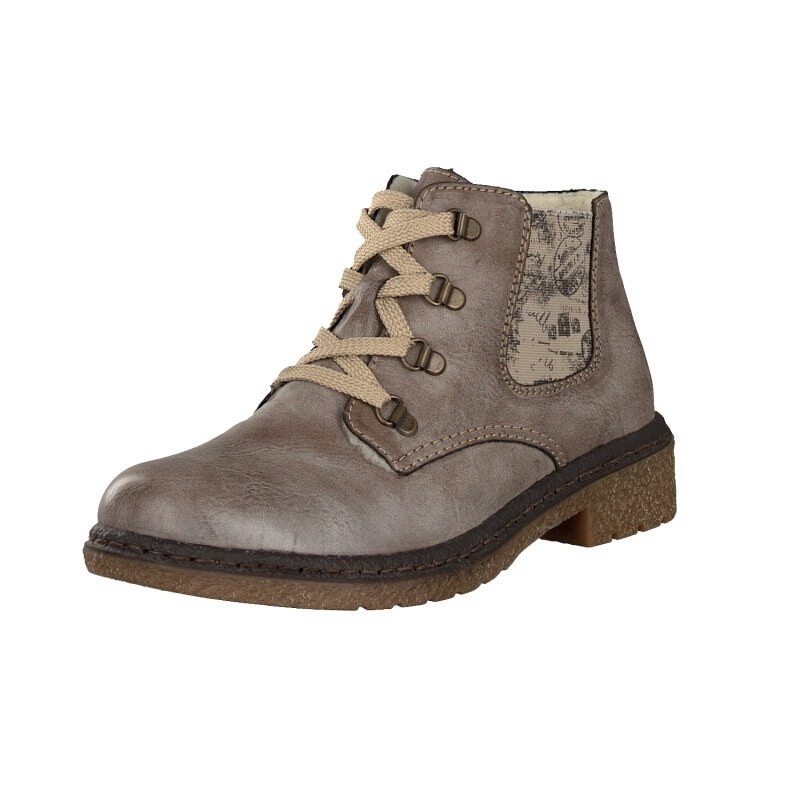 Botas Chelsea Rieker 53224-25 Para Mulher - Marrom